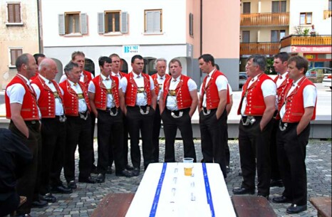 Rencontre avec Cor viril Domat (GR) 2009